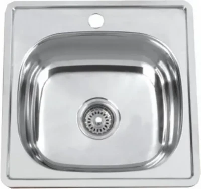 Мойка для кухни Premial 4848 полированная (0,8мм)